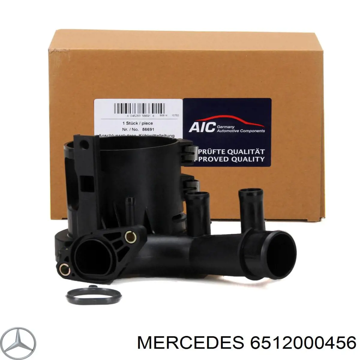 6512000456 Mercedes caja, filtro de combustible