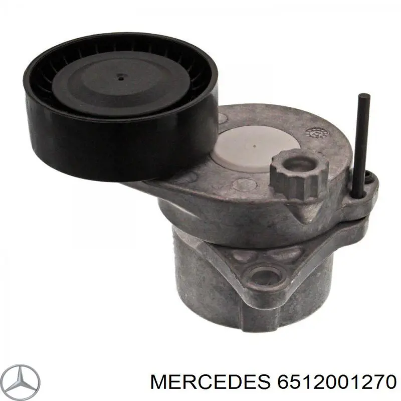 6512001270 Mercedes tensor de correa, correa poli v