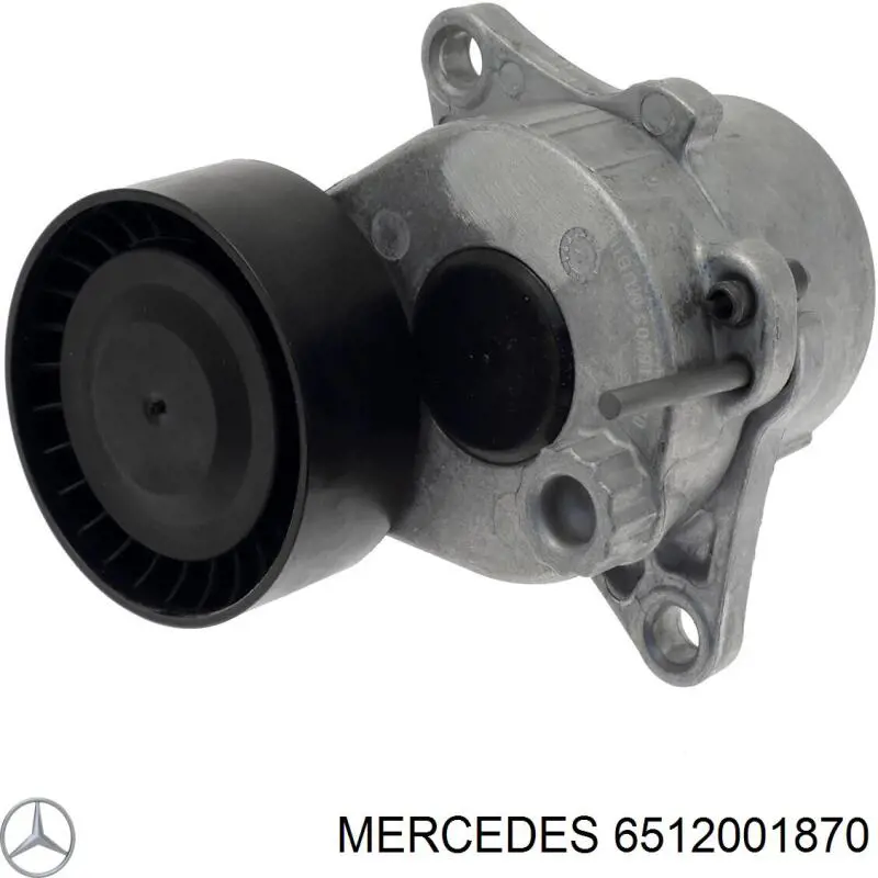 6512001870 Mercedes tensor de correa, correa poli v