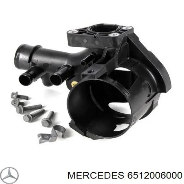 6512006000 Mercedes caja, filtro de combustible