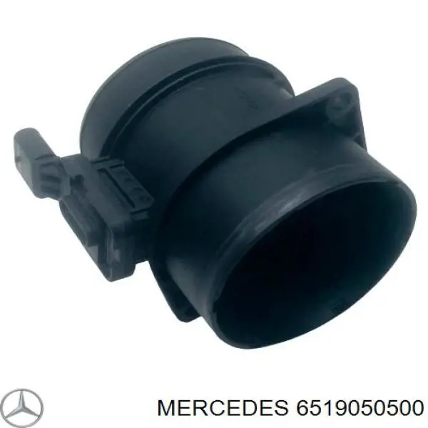 6519050500 Mercedes sensor de flujo de aire/medidor de flujo (flujo de aire masibo)