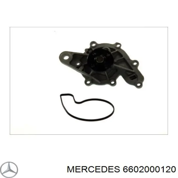 6602000120 Mercedes bomba de agua