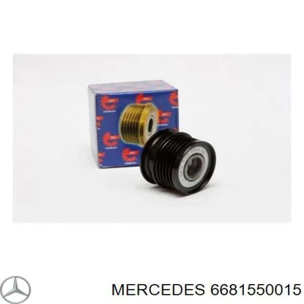 6681550015 Mercedes poleas juego de piezas