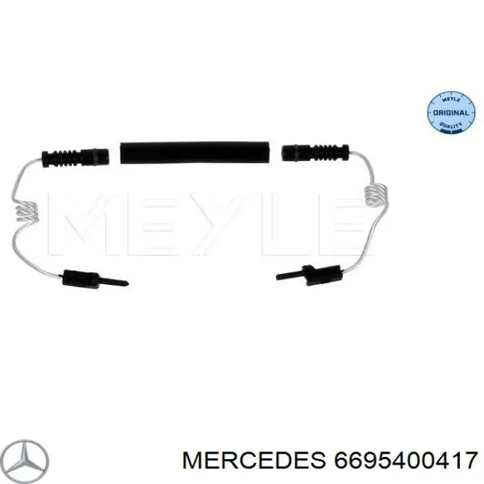 6695400417 Mercedes contacto de aviso, desgaste de los frenos