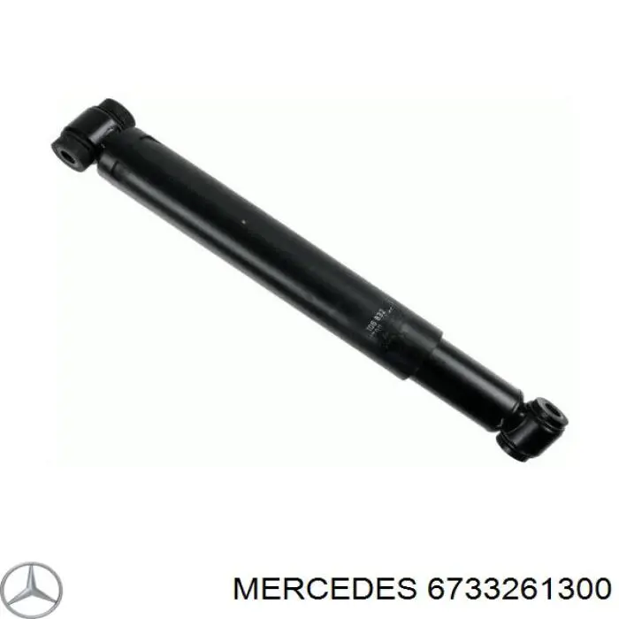 6733261300 Mercedes amortiguador trasero