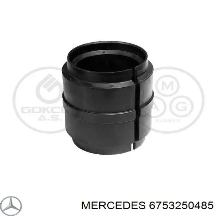 6753250485 Mercedes silentblock trasero de ballesta trasera