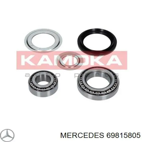 69815805 Mercedes cojinete externo del cubo de la rueda delantera