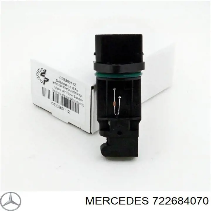 7.22684.07.0 Mercedes sensor de flujo de aire/medidor de flujo (flujo de aire masibo)