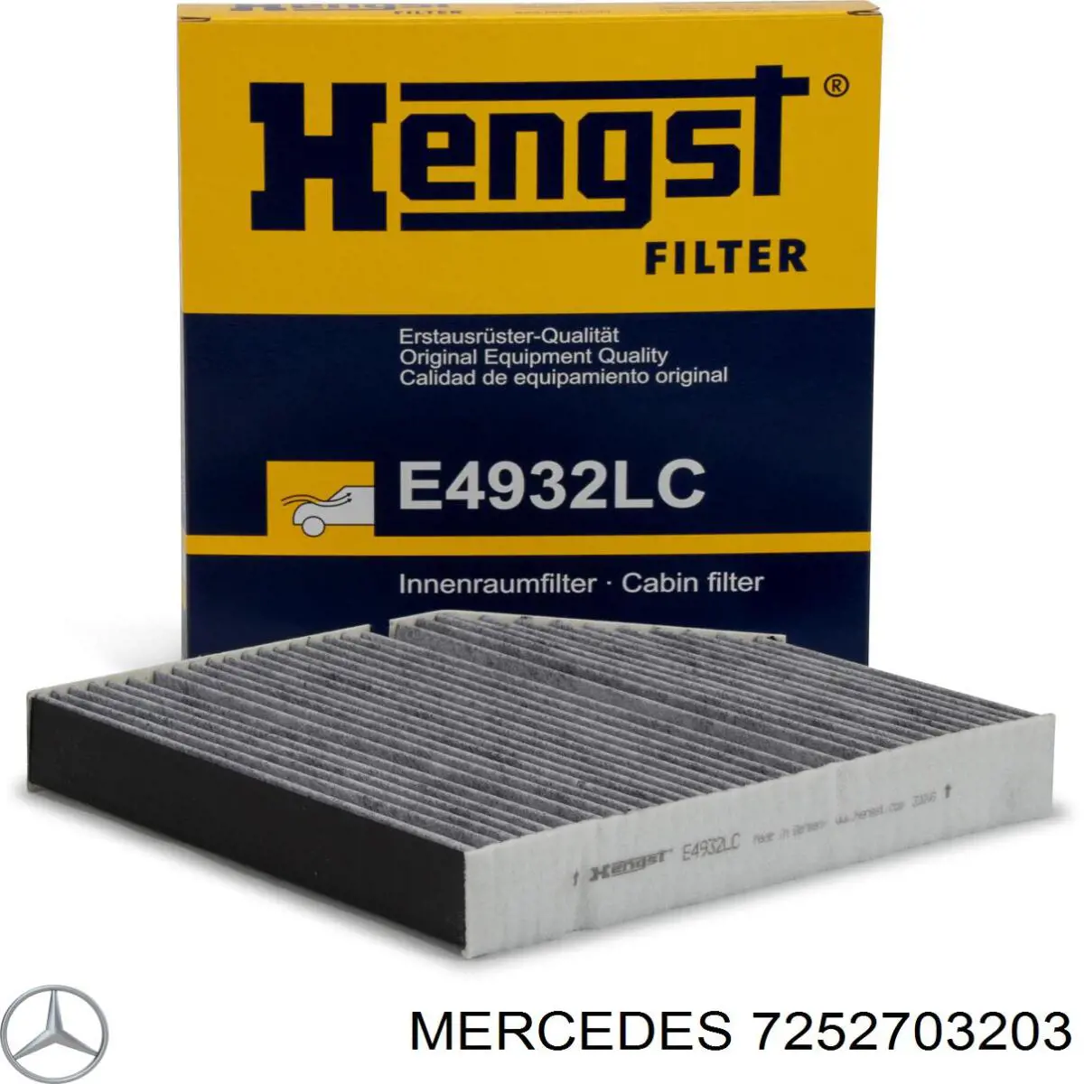 7252703203 Mercedes cárter de aceite, caja automática