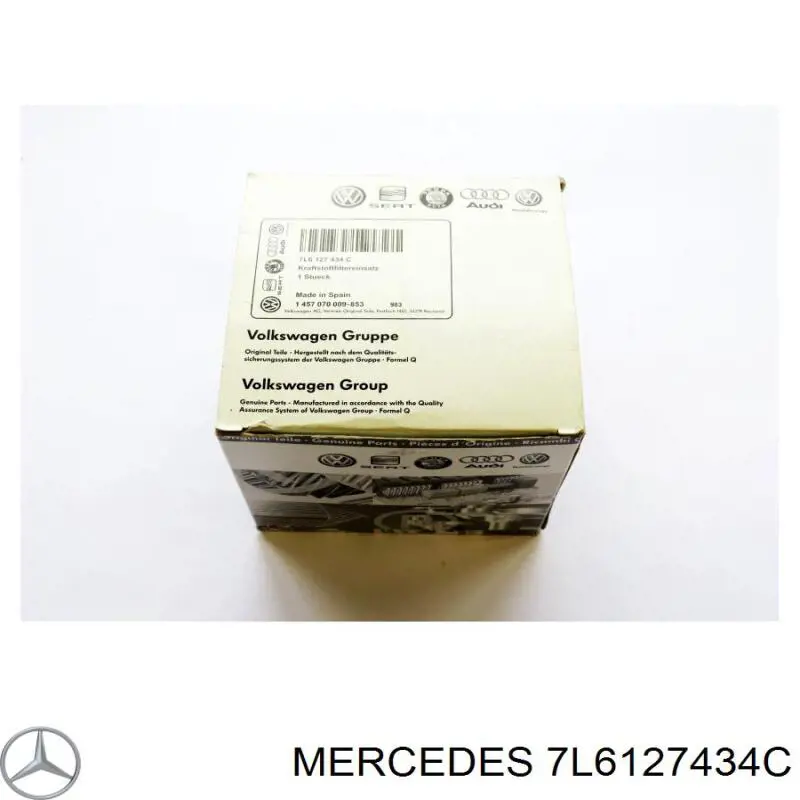 7L6127434C Mercedes filtro combustible