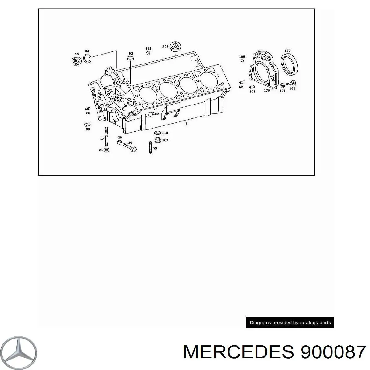 900087 Mercedes 