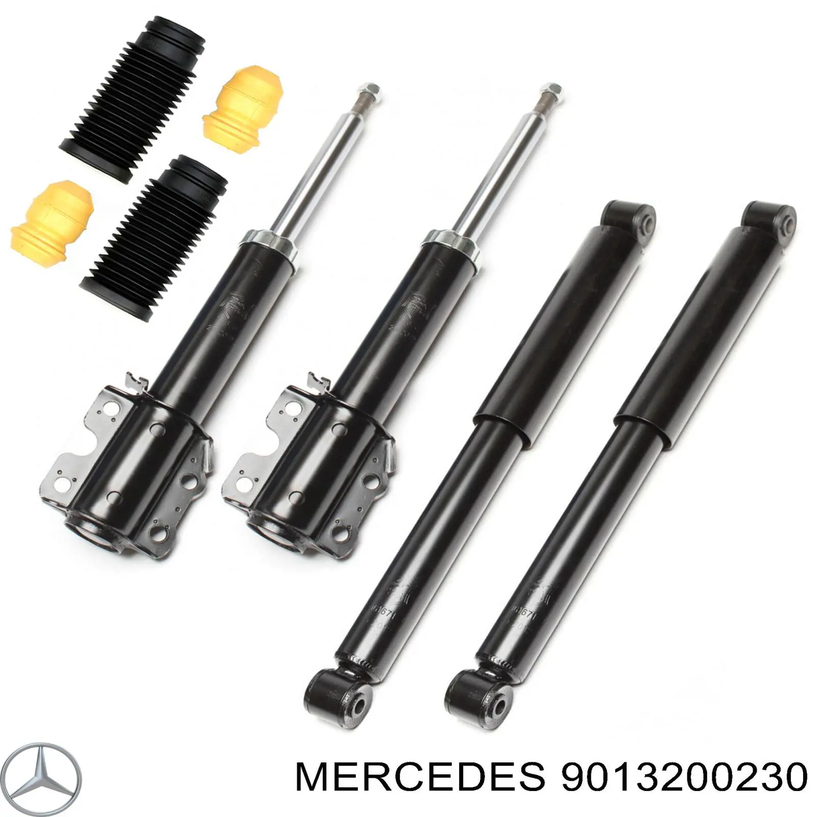 9013200230 Mercedes amortiguador delantero