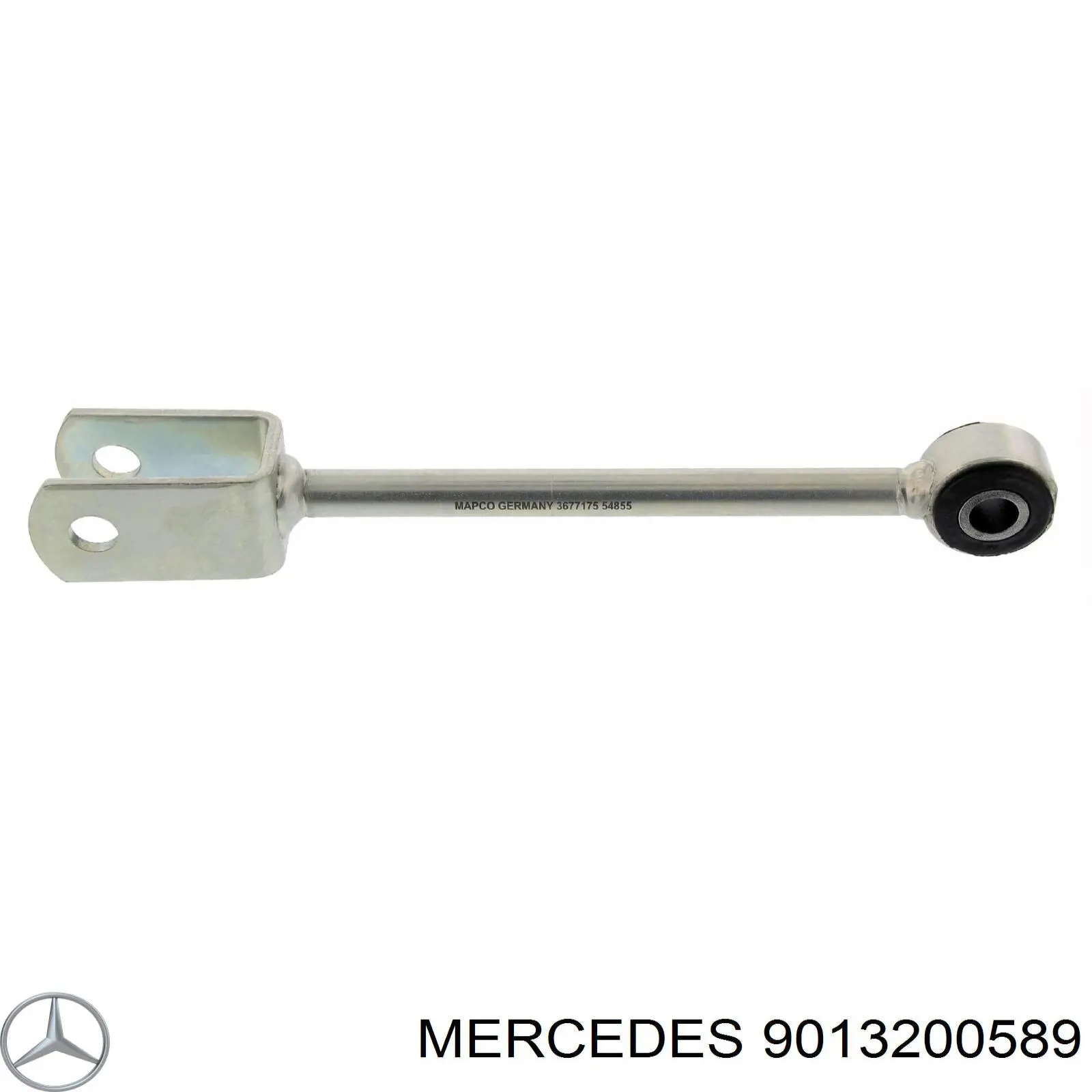 9013200589 Mercedes soporte de barra estabilizadora trasera