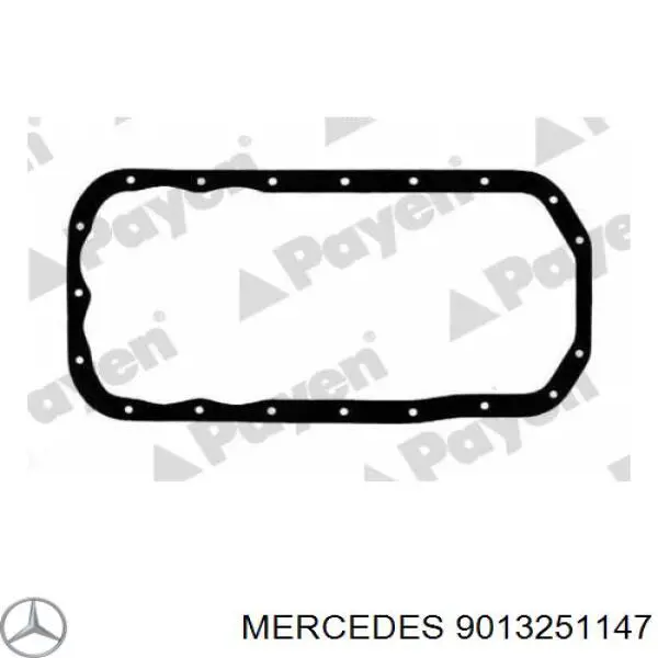 9013251147 Mercedes brida de ballesta