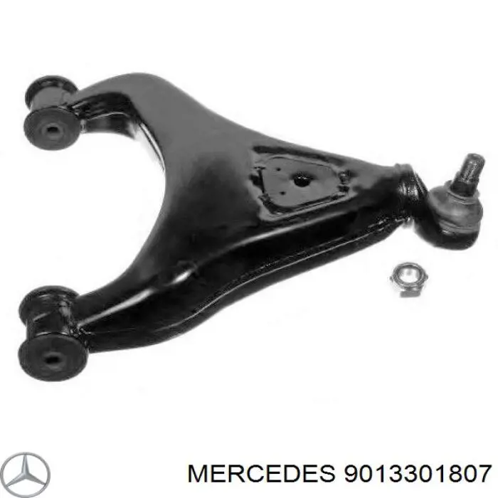 9013301807 Mercedes barra oscilante, suspensión de ruedas delantera, inferior izquierda