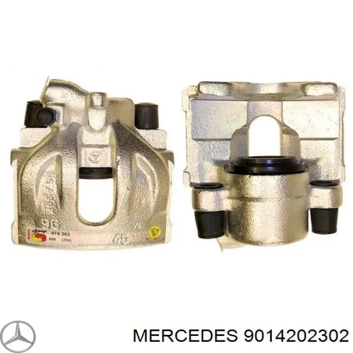 9014202302 Mercedes pinza de freno trasero derecho