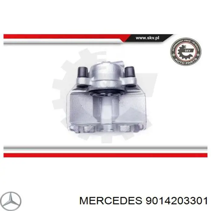 9014203301 Mercedes pinza de freno delantera izquierda