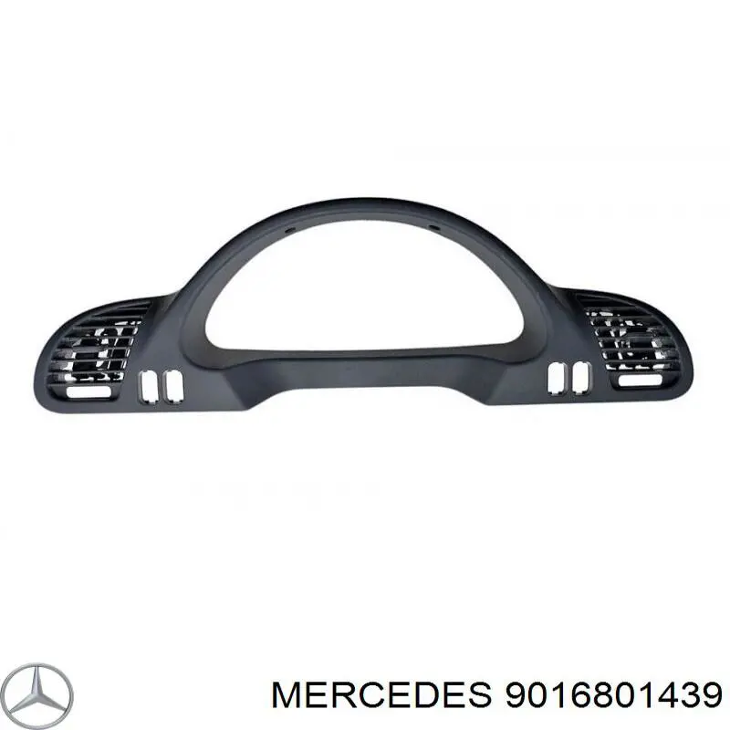 9016801439 Mercedes frente tablero "torpedo"