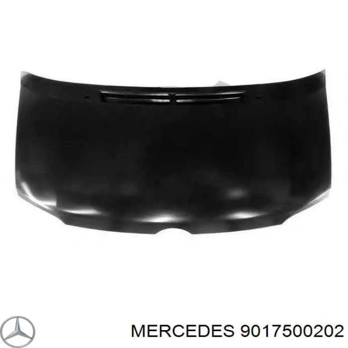 9017500202 Mercedes capó del motor