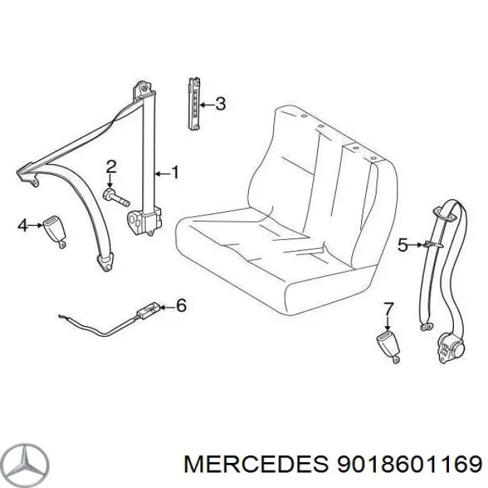 9018601169 Mercedes 