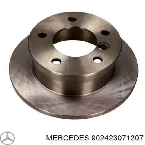 902423071207 Mercedes disco de freno trasero