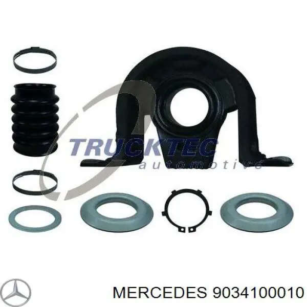 9034100010 Mercedes suspensión, árbol de transmisión