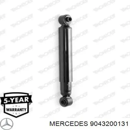 9043200131 Mercedes amortiguador trasero