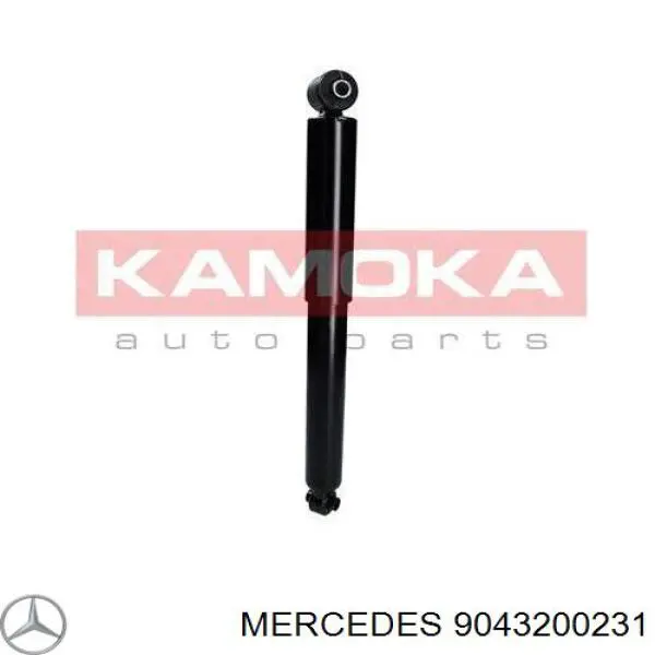 9043200231 Mercedes amortiguador trasero