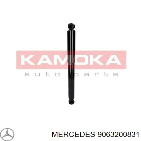 9063200831 Mercedes amortiguador trasero