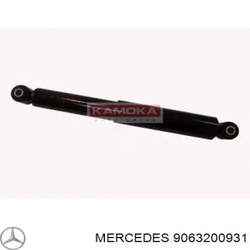 9063200931 Mercedes amortiguador trasero