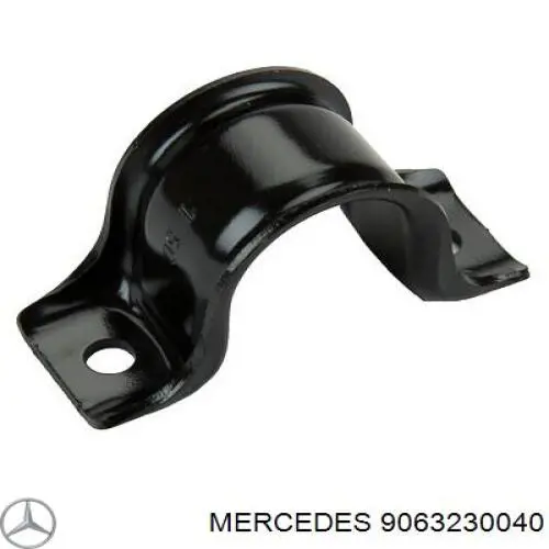 9063230040 Mercedes soporte del estabilizador delantero