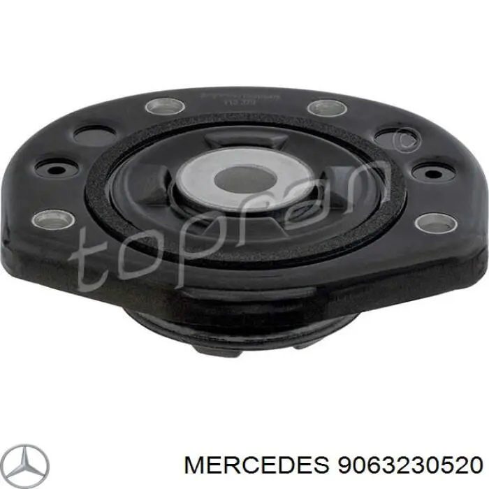 9063230520 Mercedes soporte amortiguador delantero