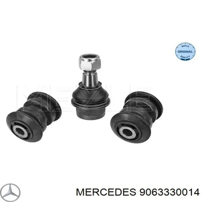 9063330014 Mercedes silentblock de suspensión delantero inferior