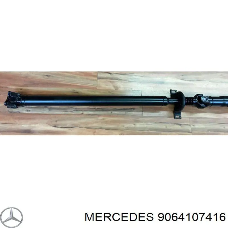 9064107416 Mercedes árbol cardán trasero completo