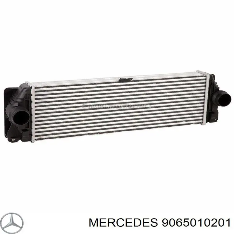 9065010201 Mercedes radiador de aire de admisión