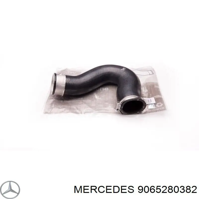 9065280382 Mercedes tubo flexible de aire de sobrealimentación derecho