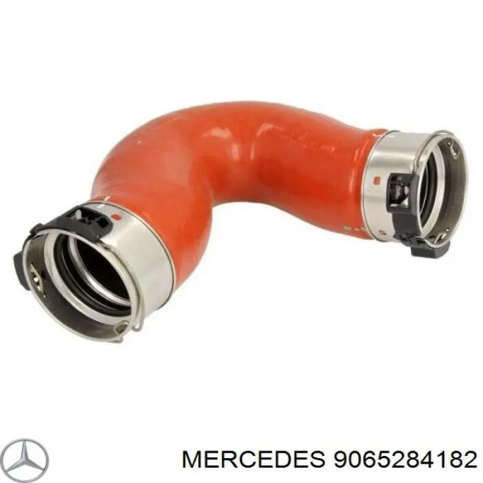 9065284182 Mercedes tubo flexible de aire de sobrealimentación derecho