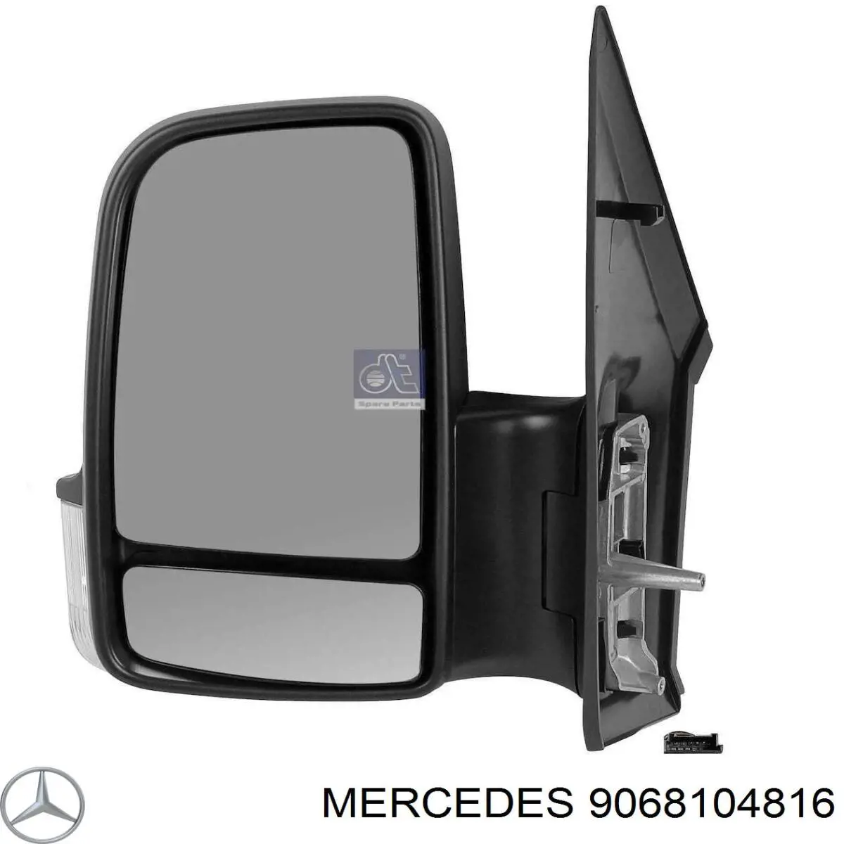 9068104816 Mercedes espejo retrovisor izquierdo