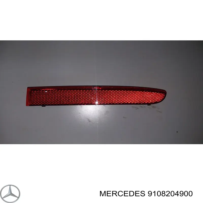  Reflector, parachoques trasero, derecho para Mercedes Sprinter 907, 910