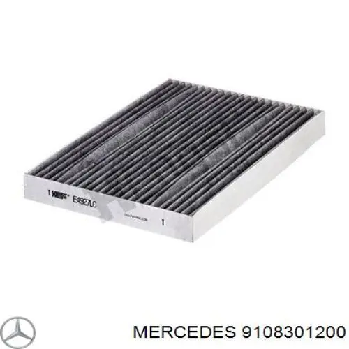 9108301200 Mercedes filtro de habitáculo