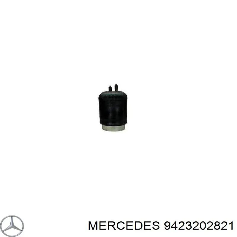 9423202821 Mercedes muelle neumático, suspensión