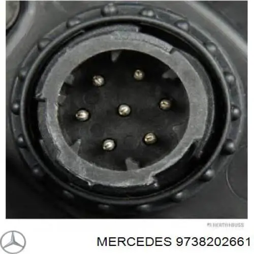 9738202661 Mercedes faro izquierdo