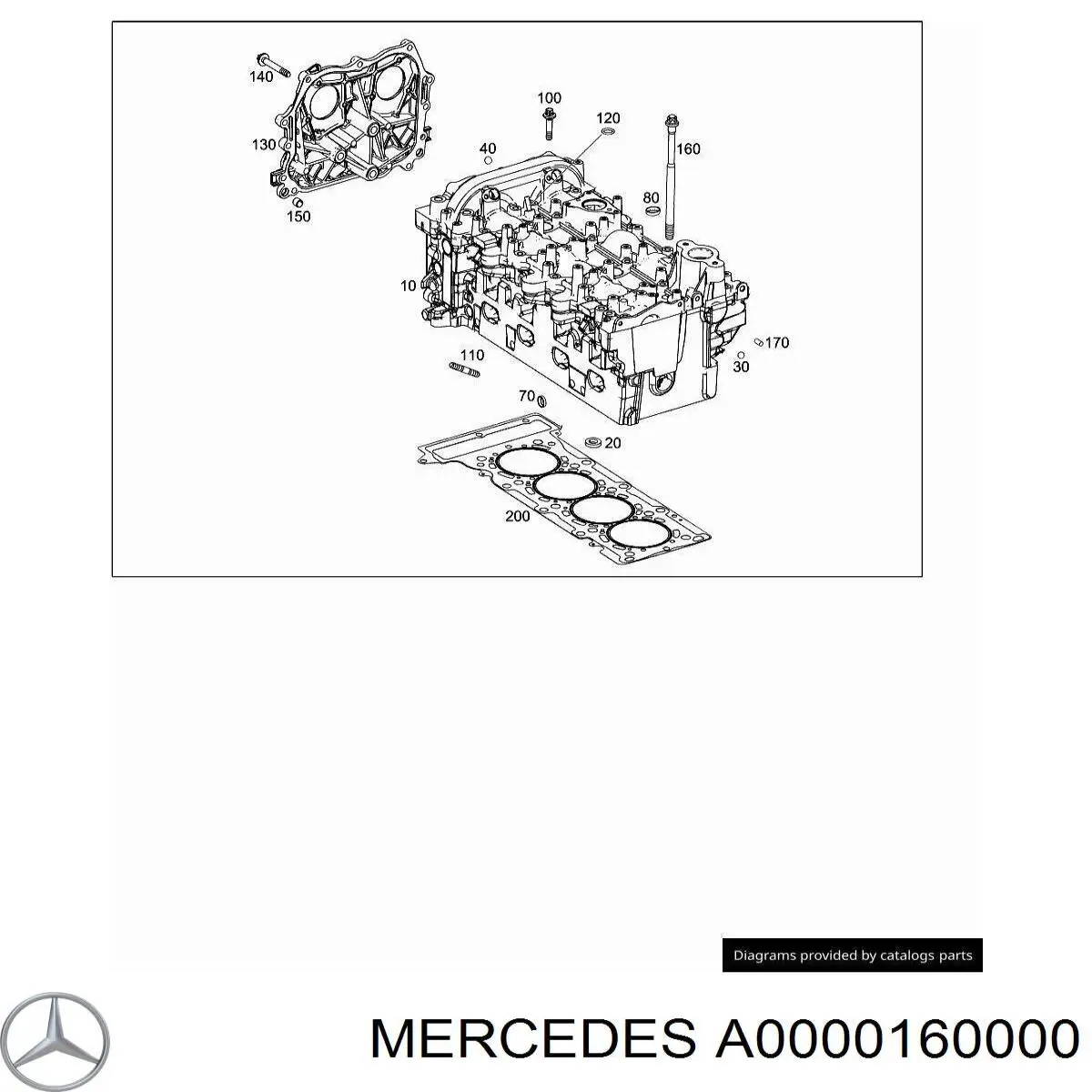  Tornillo de culata para Mercedes ML/GLE W167