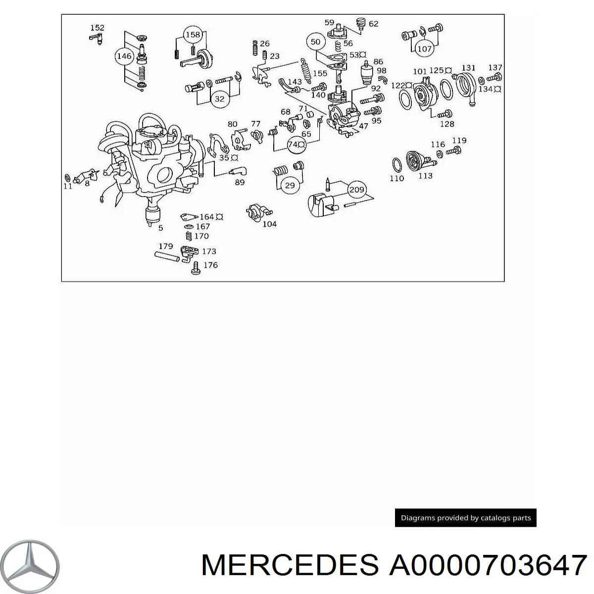 A0000703647 Mercedes 