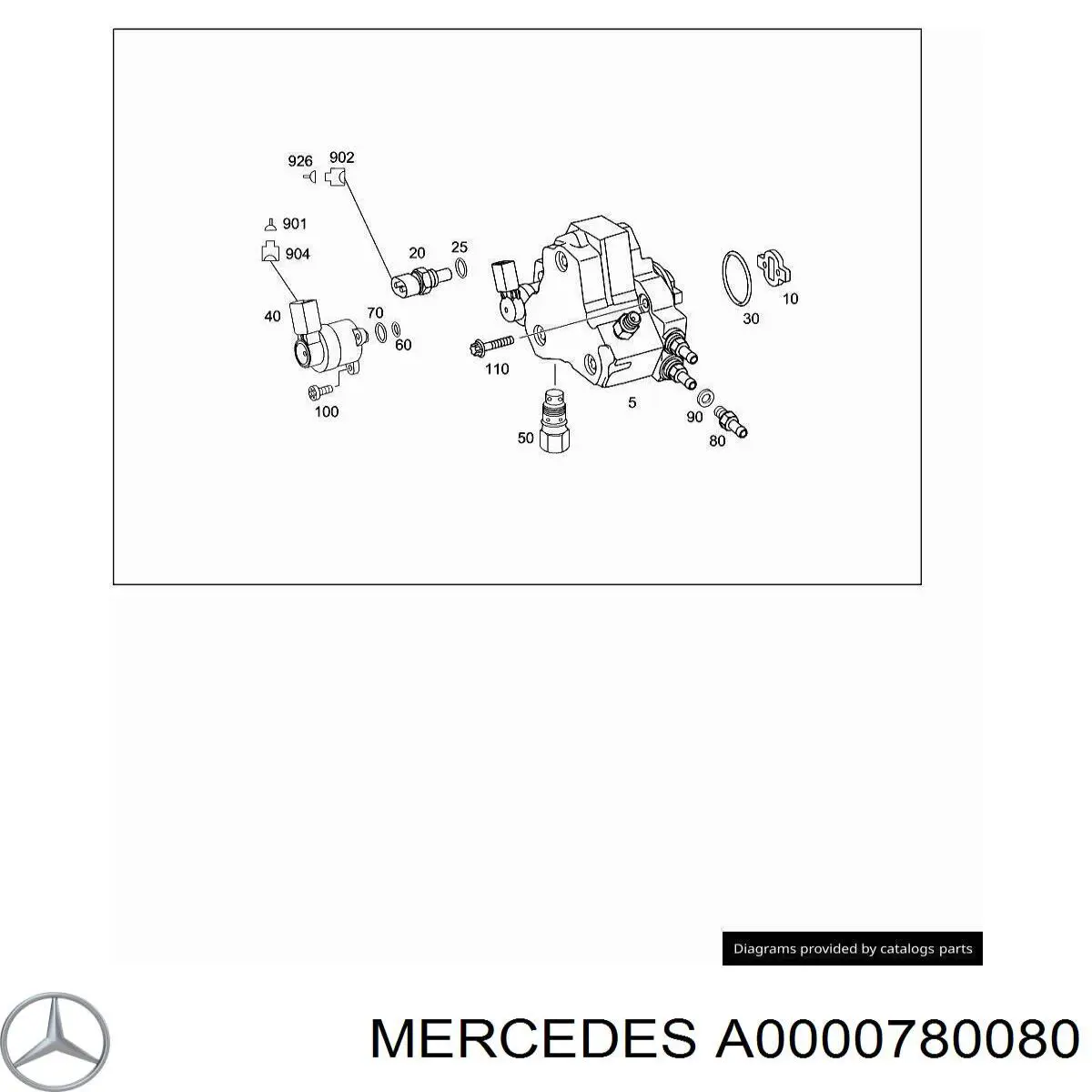 0000780080 Mercedes 