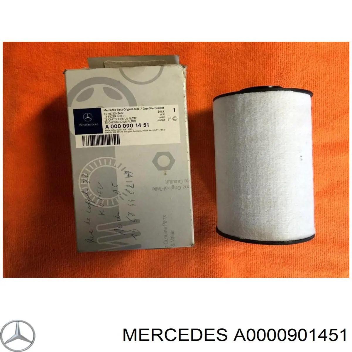 A0000901451 Mercedes filtro combustible