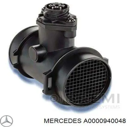 A0000940048 Mercedes sensor de flujo de aire/medidor de flujo (flujo de aire masibo)