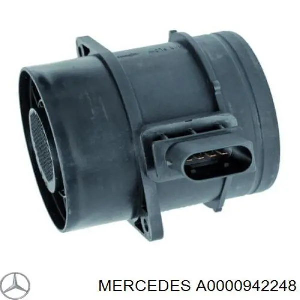 A0000942248 Mercedes sensor de flujo de aire/medidor de flujo (flujo de aire masibo)