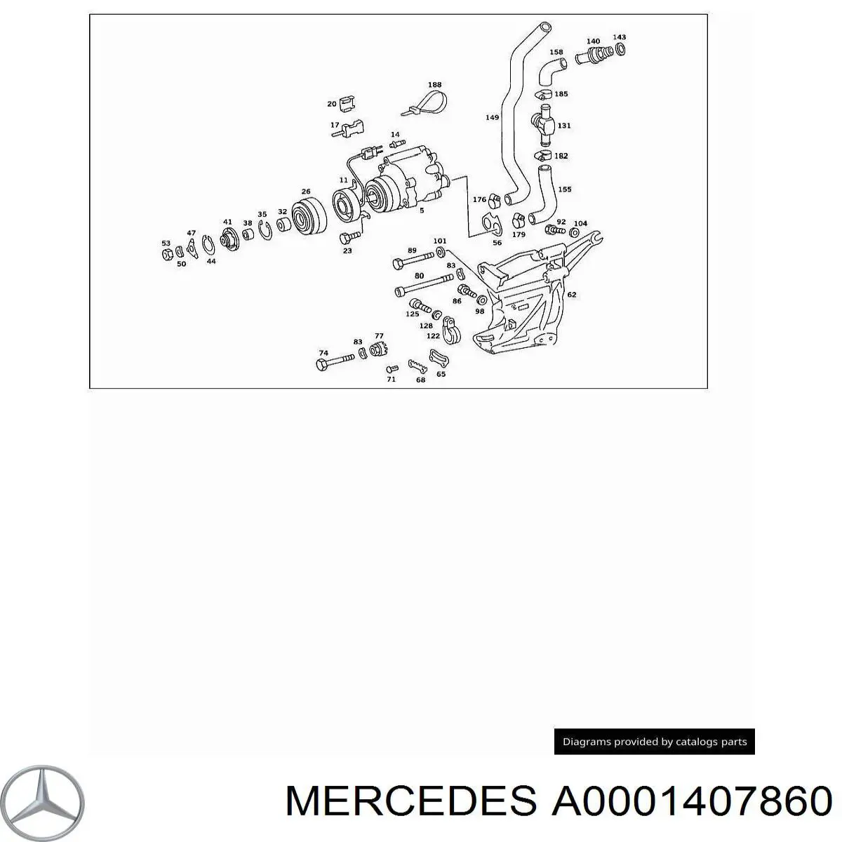 A0001407860 Mercedes 