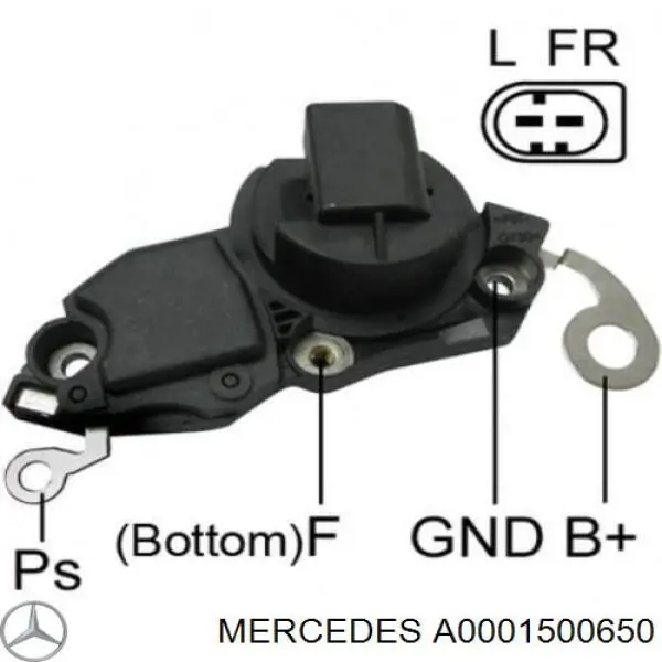 A0001500650 Mercedes alternador